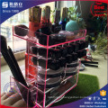 China Fabricante Pink Color Roating Acrylic Lipstick Display
